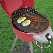 Char-Broil 140572 Patio Bistro Cast Iron Griddle, Black - Grill Parts America