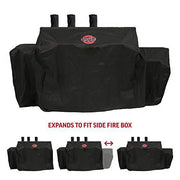 Char-Griller 8080 Dual Fuel Grill Cover, Black - Grill Parts America