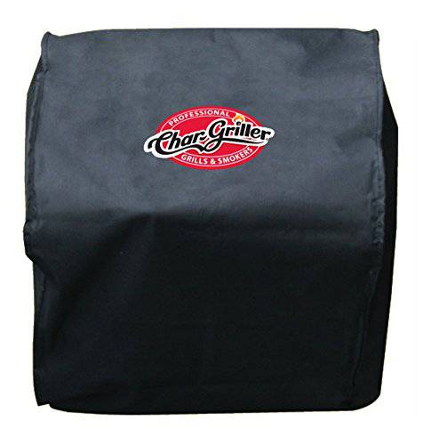 Char-Griller 2455 Table Top Grill/Side Fire Box Cover, Standard, Black - Grill Parts America