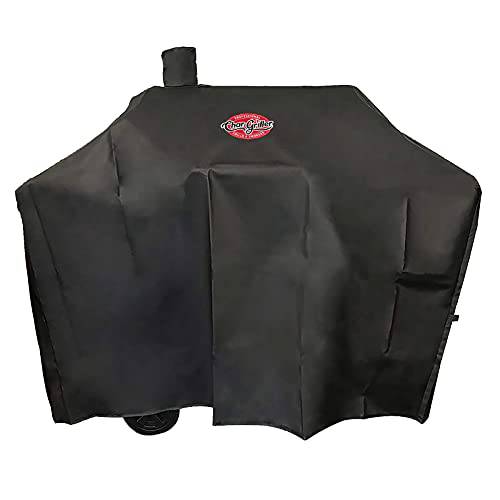 Char-Griller 2187 Traditional Charcoal Grill Cover, Black - Grill Parts America