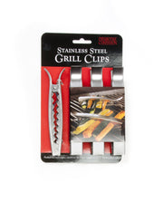Charcoal Companion Stainless Grill Clips / Set 4 - Grill Parts America
