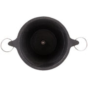 Chef Master Mini Hibachi Grill | Wooden Base | Cast Iron Hibachi Grill Top - Grill Parts America