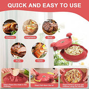 Chicken Shredder, Chicken Breast Shredder Tool Twist with Handles and Non-Skid Base, - Grill Parts America