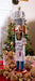 Clever Creations King of The Grill Nutcracker Wearing Apron and Chef’s Hat | 100% Wood | 15” Tall - Grill Parts America
