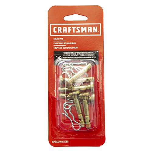 Craftsman CMXGZAM241055 Snow Blower Shear Pins, Silver/Gold - Grill Parts America