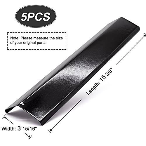 Grill Heat Plate Shields Replacement Parts for Brinkmann Brinkman 810-3660-S, 810-2512-S, 810-8411-5, 810-2511-S, Porcelain Steel Gas Grill Heat Tent Flame Tamer Replacement for Uniflame, Aussie. - Grill Parts America