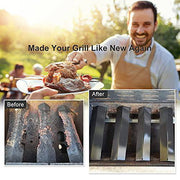 Grill Heat Plate Shields Replacement Parts for Brinkmann Brinkman 810-3660-S, 810-2512-S, 810-8411-5, 810-2511-S, Porcelain Steel Gas Grill Heat Tent Flame Tamer Replacement for Uniflame, Aussie. - Grill Parts America