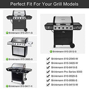 Grill Heat Plate Shields Replacement Parts for Brinkmann Brinkman 810-3660-S, 810-2512-S, 810-8411-5, 810-2511-S, Porcelain Steel Gas Grill Heat Tent Flame Tamer Replacement for Uniflame, Aussie. - Grill Parts America