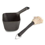 Cuisinart CBP-300 Cast Iron Basting Pot and Brush-for Grilling - Grill Parts America
