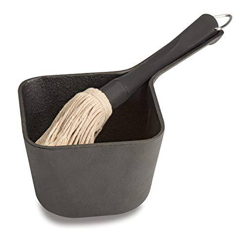 Cuisinart CBP-300 Cast Iron Basting Pot and Brush-for Grilling - Grill Parts America