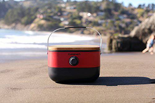 Cuisinart CGG-750 Portable, Venture Gas Grill, Red - Grill Parts America