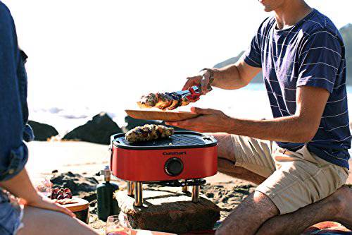 Cuisinart CGG-750 Portable, Venture Gas Grill, Red - Grill Parts America