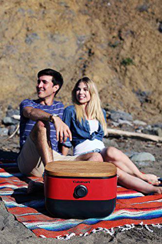 Cuisinart CGG-750 Portable, Venture Gas Grill, Red - Grill Parts America