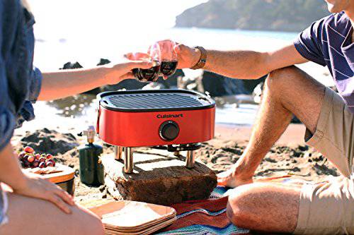 Cuisinart CGG-750 Portable, Venture Gas Grill, Red - Grill Parts America