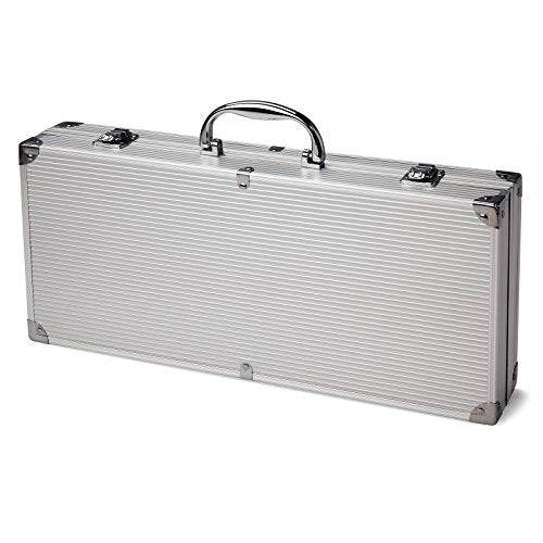 Cuisinart CGS-5020 Deluxe Grill Set, Silver (20-Piece) - Grill Parts America