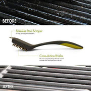 Cuisinart CCB-395 Cross Action Grill Cleaning Brush, Black - Grill Parts America