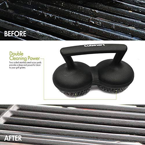 Cuisinart CCB-505 Power Scour Grill Brush, Black - Grill Parts America