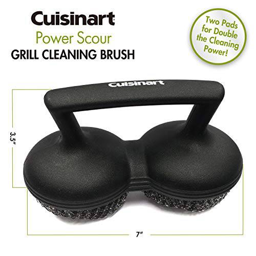 Cuisinart CCB-505 Power Scour Grill Brush, Black - Grill Parts America