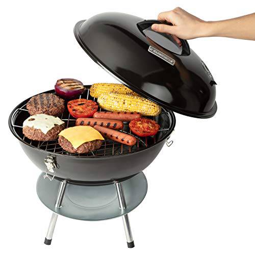 Cuisinart CCG-216 Portable Charcoal Grill, 16", Black - Grill Parts America