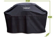 Cuisinart CGC-60B Heavy-Duty Barbecue Grill Cover, 60", Black, Cover-60 - Grill Parts America