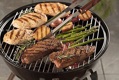 Cuisinart CGS-W18 18 Piece Wooden Handle Grill Set - Grill Parts America