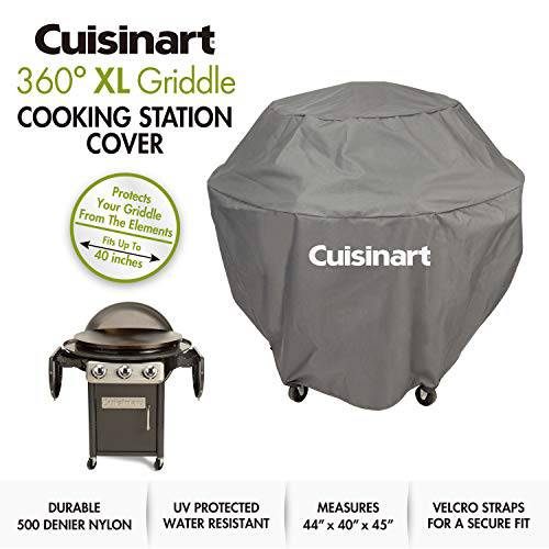 Cuisinart CGWM-057 XL 360° Griddle Cover, Black - Grill Parts America