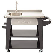 Cuisinart CGWM-095 Outdoor Prep Table Cover, Black - Grill Parts America