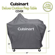 Cuisinart CGWM-095 Outdoor Prep Table Cover, Black - Grill Parts America