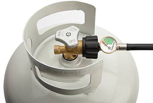 Cuisinart QG-008H LP Adapter Hose with Tank Gauge, 4-Foot - Grill Parts America