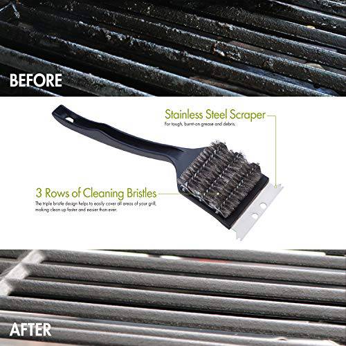 Cuisinart CCB-100 Triple Bristle Grill Cleaning Brush - Grill Parts America
