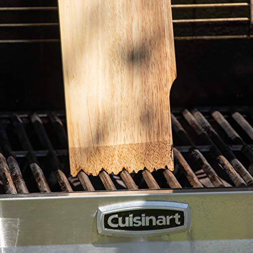 Cuisinart CCB-1143 BBQ Wood Scraper Grill Cleaning, Solid Beechwood - Grill Parts America