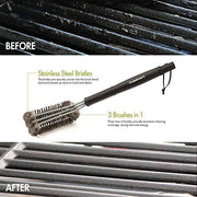 Cuisinart CCB-3001 Triple Thread Grill Brush - Grill Parts America