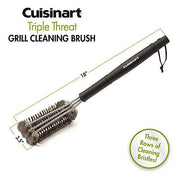 Cuisinart CCB-3001 Triple Thread Grill Brush - Grill Parts America