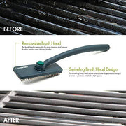 Cuisinart CCB-390 Swivel Head Grill Cleaning Brush, Royal Blue - Grill Parts America
