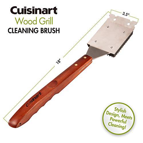 Cuisinart CCB-W2 Wood Grill Cleaning Brush - Grill Parts America