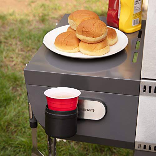 Cuisinart CCH-325 Magnetic Drink Holder, Black - Grill Parts America