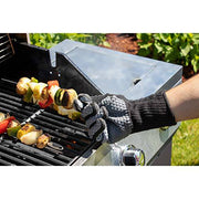 Cuisinart CGM-200 Full Coverage Heat Resistant Grill Gloves, Black - Grill Parts America