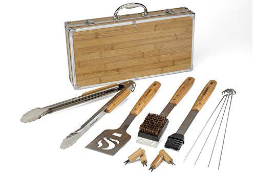 Cuisinart CGS-7014, Bamboo Tool Set, 13-Piece - Grill Parts America