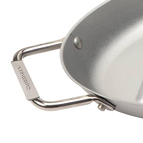 Cuisinart CNPO-700 Non-Stick Oval Grilling Pan, Stainless Steel - Grill Parts America