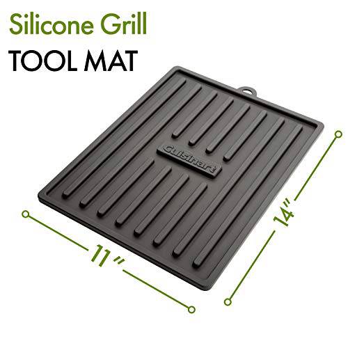 Cuisinart CTM-820 Silicone Tool, Black Grill Mat - Grill Parts America