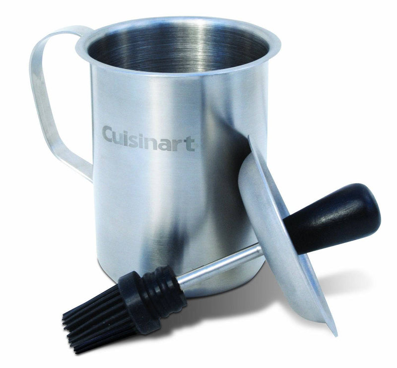 Cuisinart CBP-116 Sauce Pot and Basting Brush Set , Stainless Steel - Grill Parts America