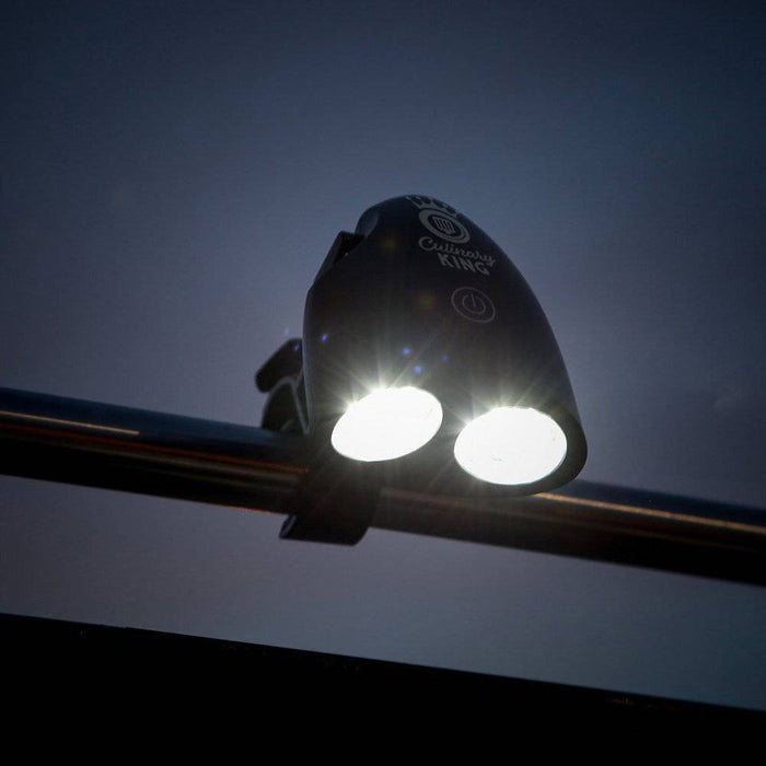 Culinary King LED Barbecue Grill Light - Fully-Adjustable, Attaches to any Grill Handle, 50,000 Hour Lifespan, - Grill Parts America