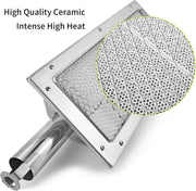 Infrared Sear Burner for Coyote CL & SL Series Grill Searing Burner Replacement Parts for Coyote CL SL 30 36 42 Inch BBQ Grill Accessories