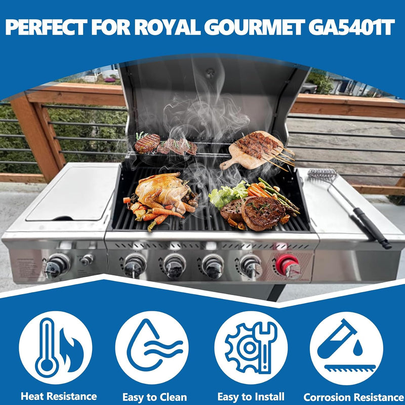 Elevated Warming Rack for Royal Gourmet GA5401T 5-Burner Gas Grills