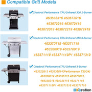 17" Grill Grate for Charbroil Performance Tru-Infrared 450 3-Burner