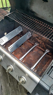 Grill Master Replacement Parts for 720-0737, 720-0769 Models - Heat Plate, Burner Shield & Flame Deflectors
