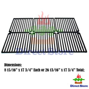 Direct Store Parts DC110 Polished Porcelain Coated Cast Iron Cooking Grid Replacement Brinkmann - Grill Parts America