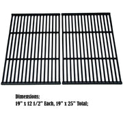 Direct Store Parts DC122 Polished Porcelain Coated Cast Iron Cooking Grid Replacement Charbroil, Brinkmann - Grill Parts America