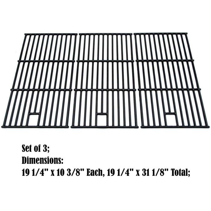 Direct Store Parts DC123 Polished Porcelain Coated Cast Iron Cooking Grid Replacement Brinkmann, Nexgrill, - Grill Parts America