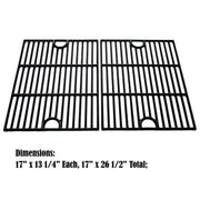 Direct Store Parts DC104 Polished Porcelain Coated Cast Iron Cooking Grid Replacement Kenmore,Uniflame,K-Mart,Nexgrill,Uberhaus Gas Grill - Grill Parts America